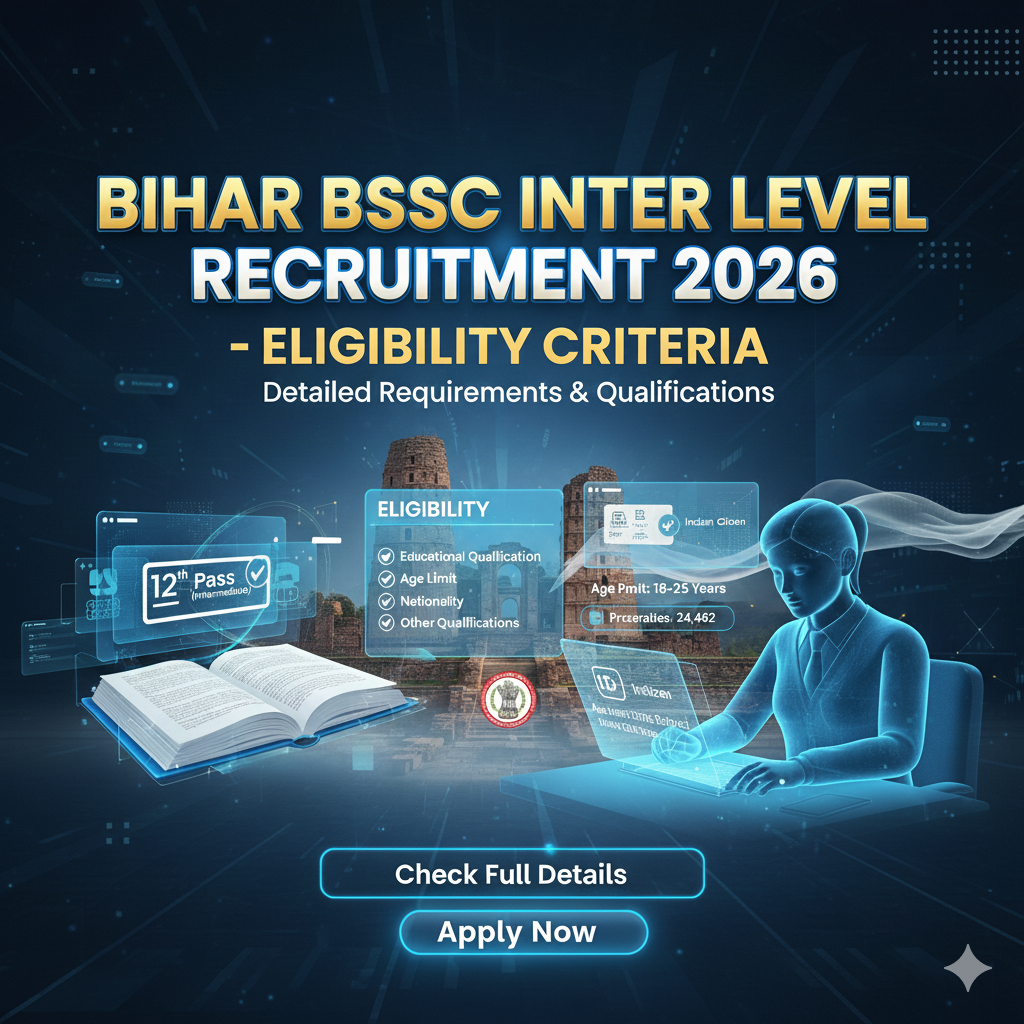 Bihar BSSC Inter Level Recruitment 2026