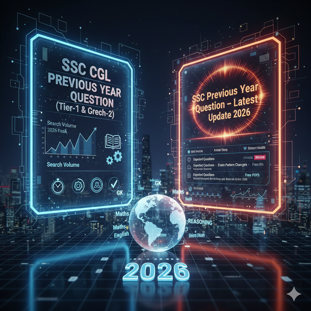 SSC Previous Year Question and Answer PDF for CGL CHSL MTS GD Exam Preparation