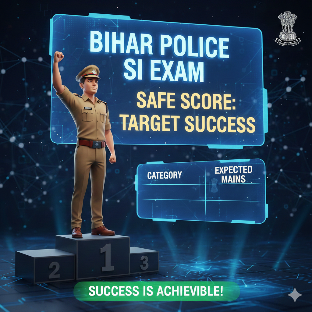 Bihar Police SI Exam Clear Karne Ke Liye Kitne Number Chahiye – Cut Off, Marks Analysis, Selection Process