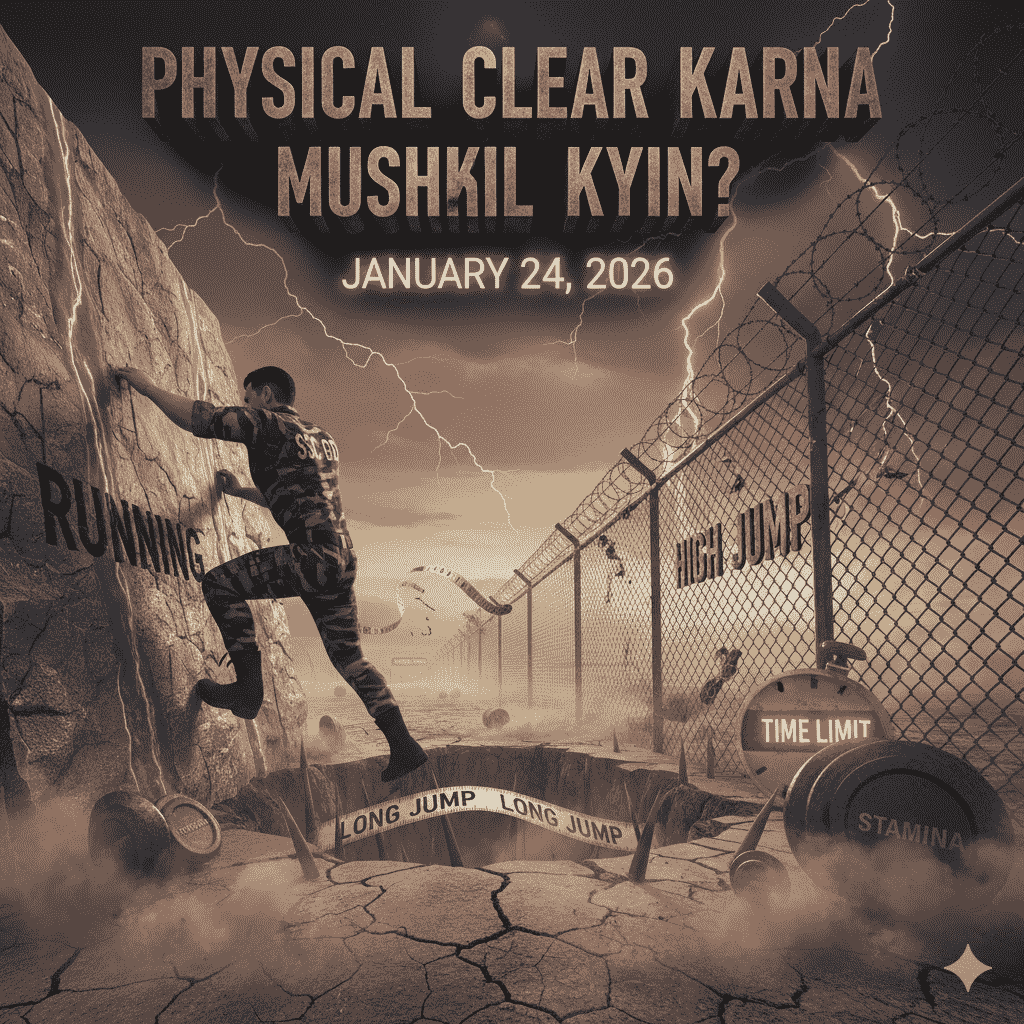 SSC GD Physical Clear Karna Mushkil Kyun