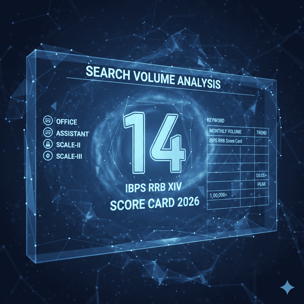 IBPS RRB XIV 14th Office Assistant, Scale-I, II, III Score Card 2026 Download Link and Cut Off Details