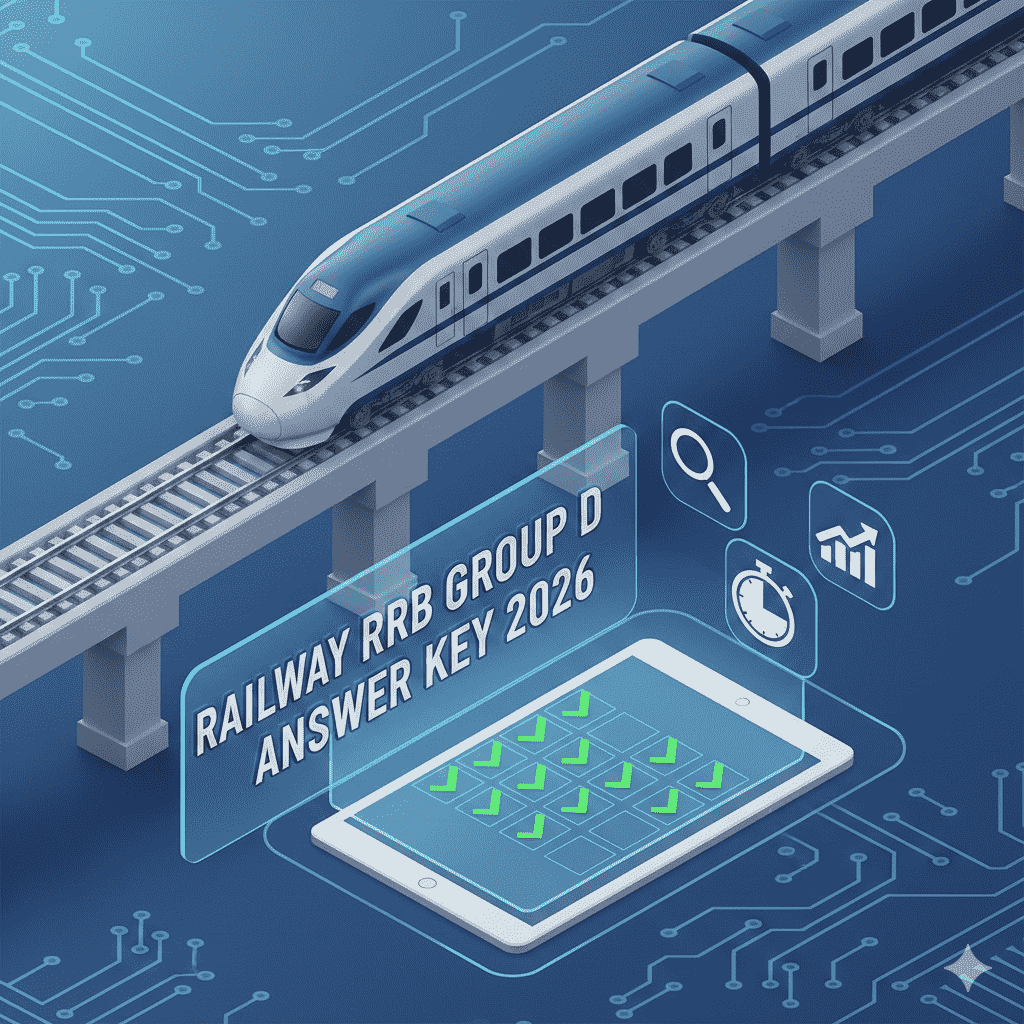 Railway RRB Group D Answer Key 2026 official response sheet PDF download and objection link