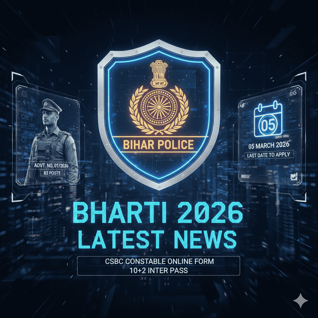 Bihar Police Bharti 2026 Latest News notification vacancy details eligibility exam date update