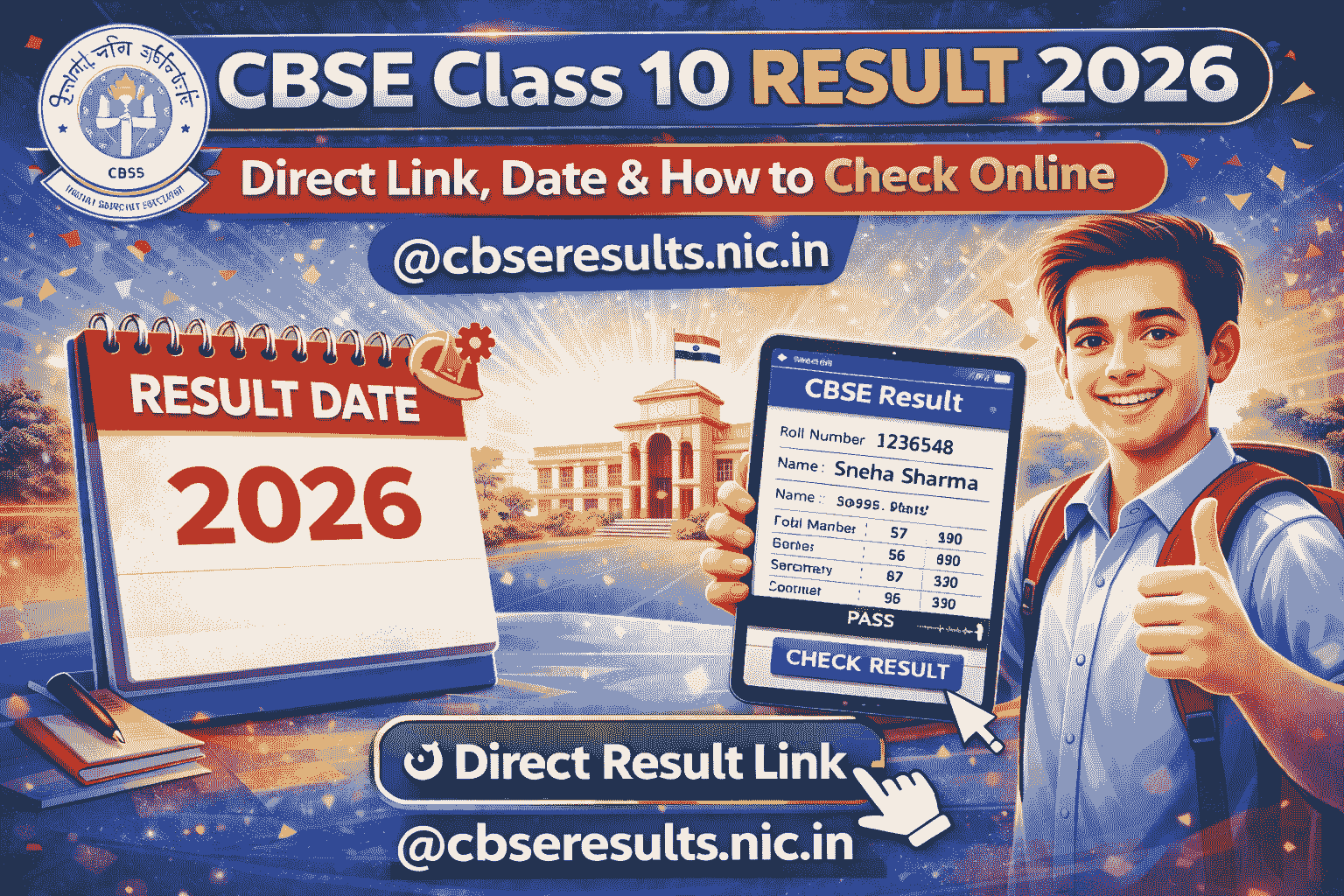 CBSE Class 10 Result 2026: Best & Easy Way to Check Direct Link, Date ...